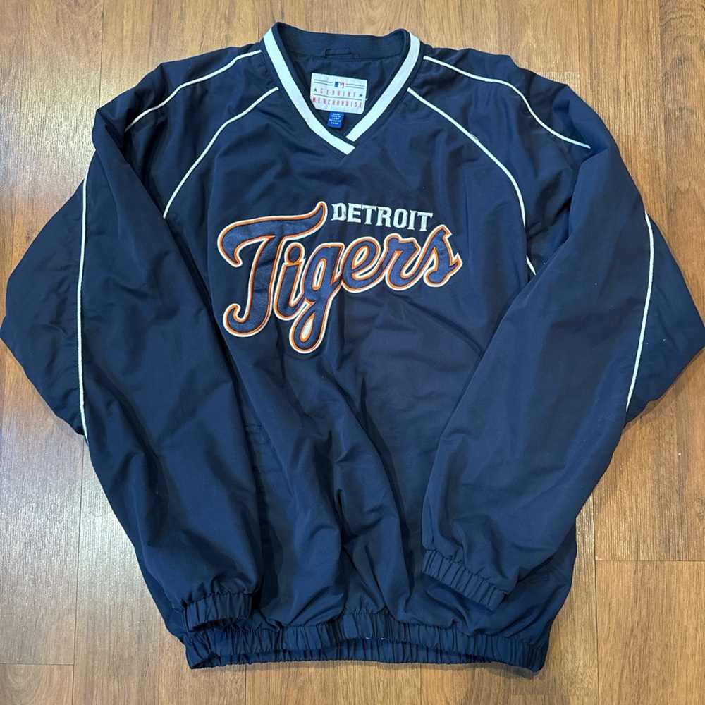 Vintage Detroit Tigers WindBreaker